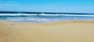 Zomerse zee in Cyprus