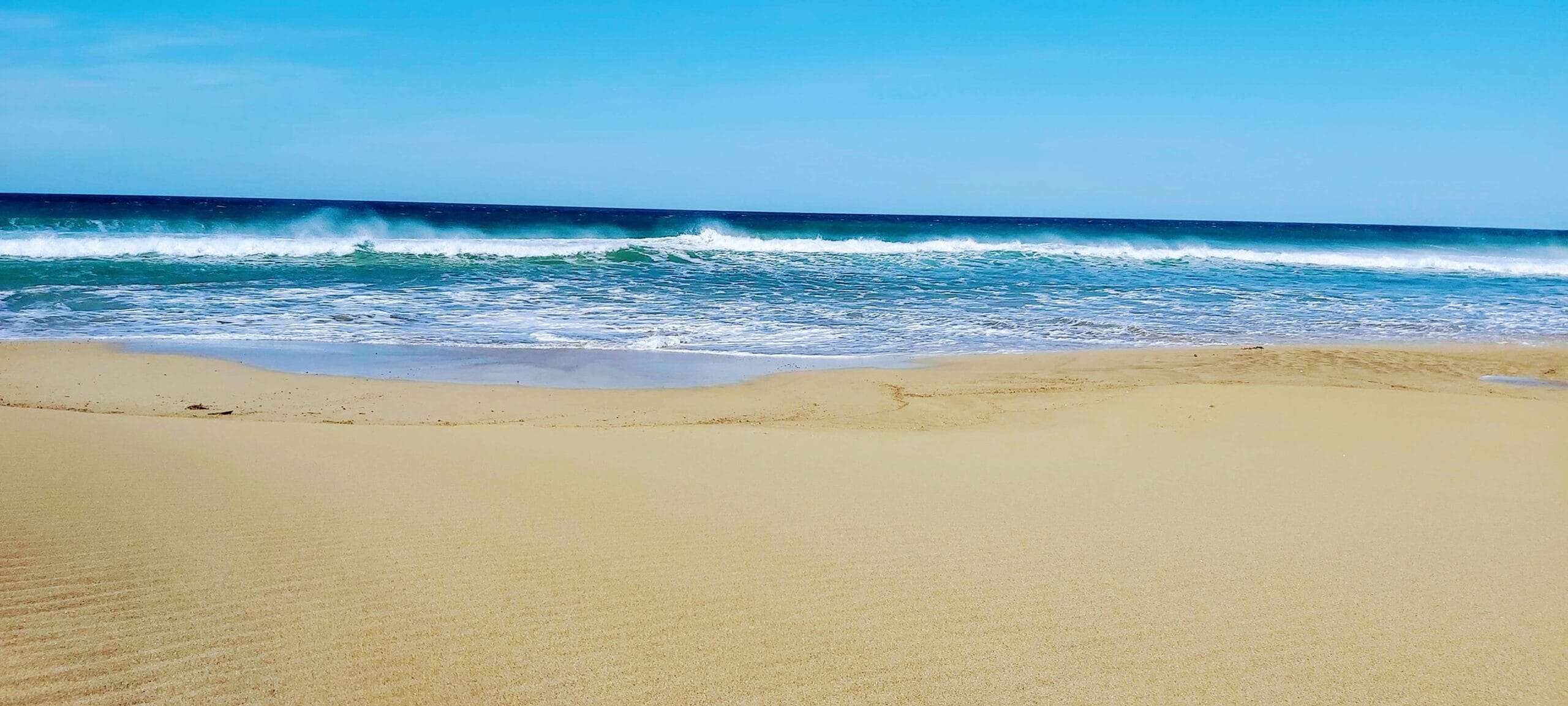 Letnie morze na Cyprze