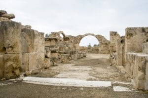 Pafos, Cyprus, Romeinse archeologische vindplaats van paphos
