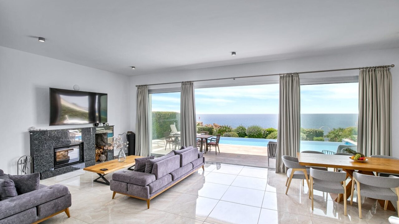 Living room at Olymp Luxury Villa D