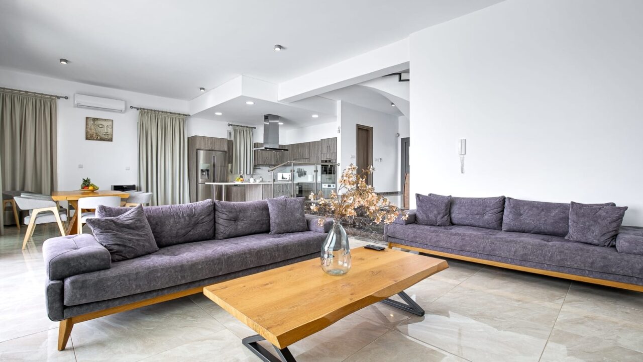 Sitting Area in Living room of Olymp Luxury Villa D