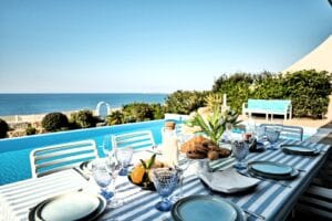 Breakfast at the Pool lounge