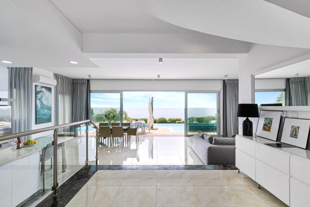 Olymp Luxury Villa C - Living Room