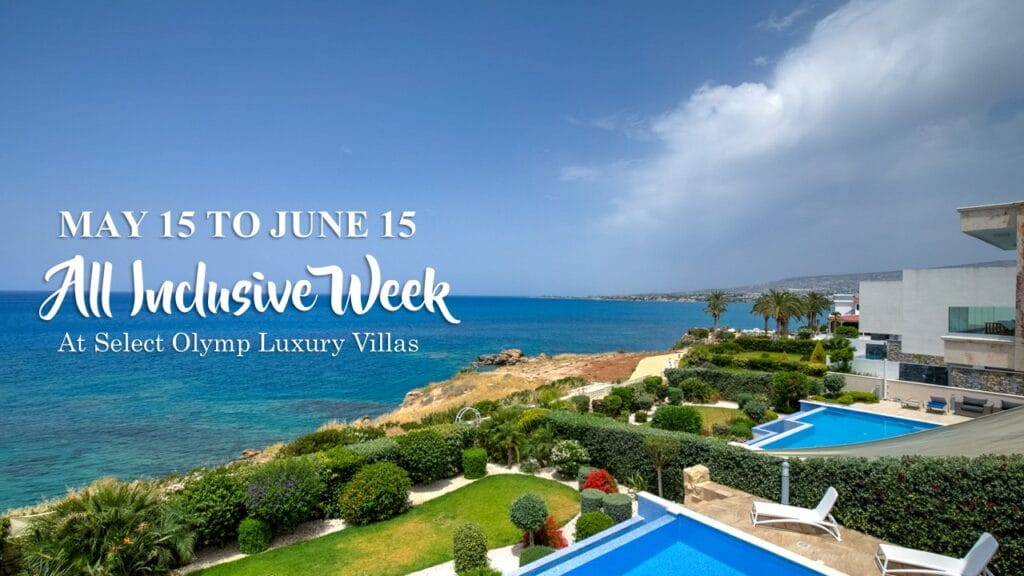 All inclusive Week at Olymp Luxury Villas